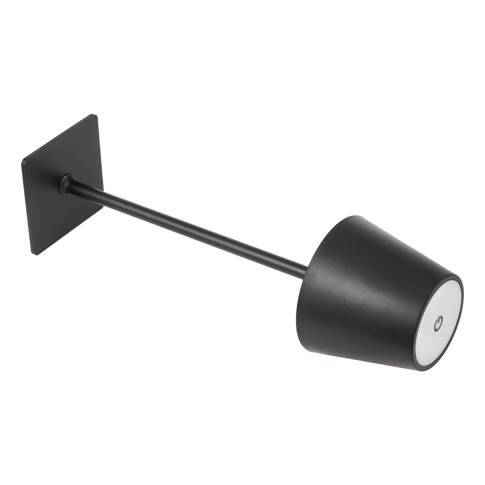 Cordless Table Lamp 2-Pack 5200mAh Built-in Rechargeable Battery Desk Lamp Black Universeel