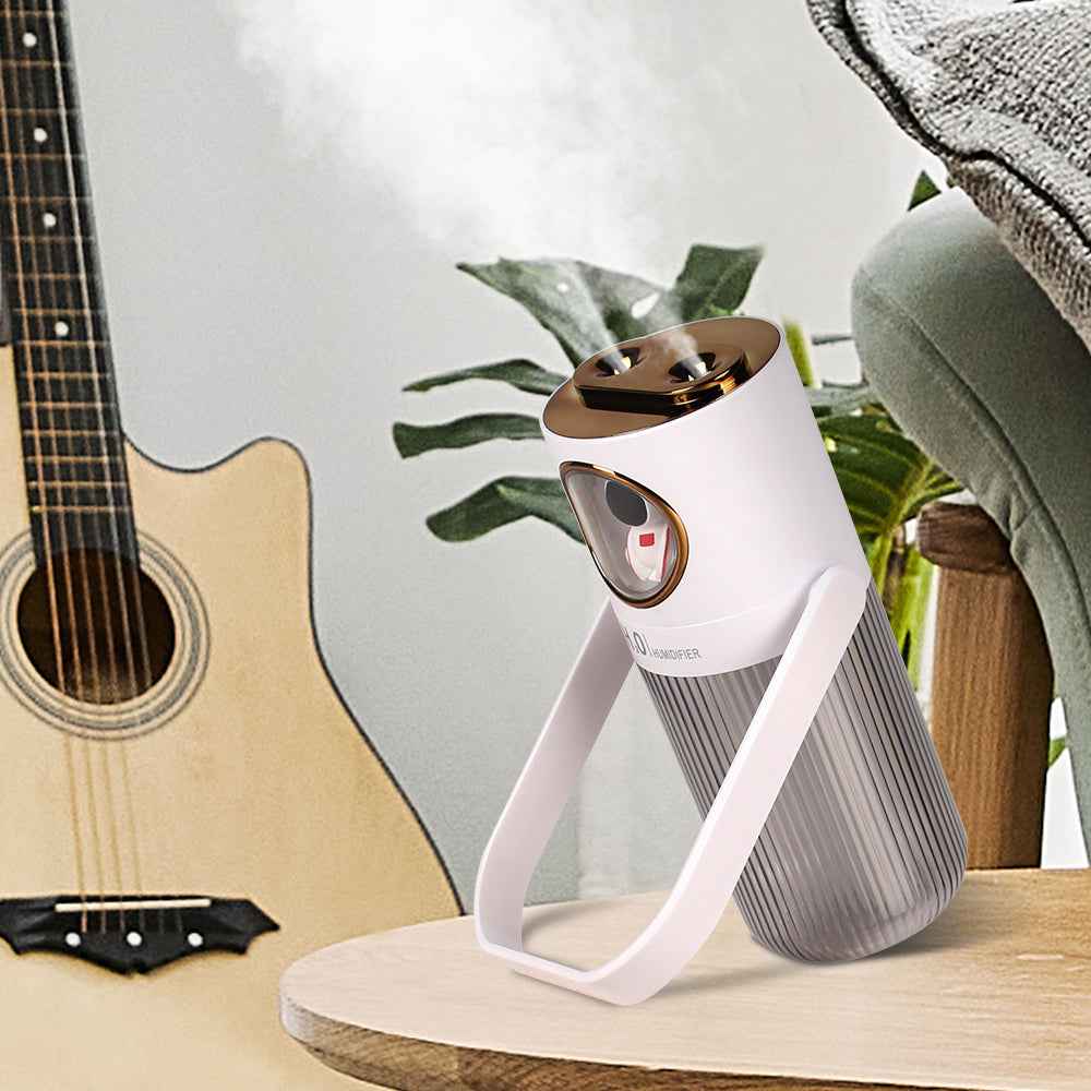HOMEFISH New Arrival 300ml Humidifier 2000mah Battery Operation Air Humidifier For Bedroom