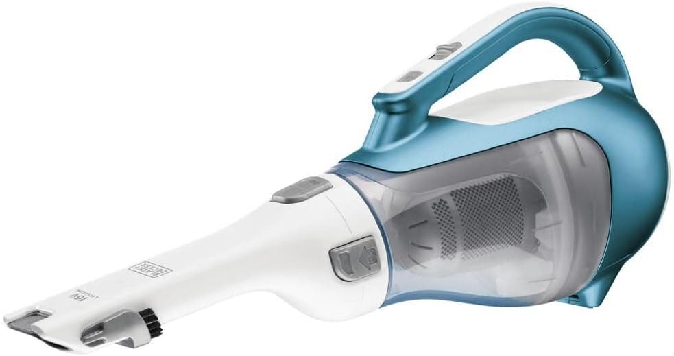 BLACK+DECKER Dustbuster Advanced Clean Handheld Vacuum Cleaner - Cordless Compact Home and Car Vacuum with Crevice Tool, Rotating Nozzle, and Charging Station - Yenka Supply