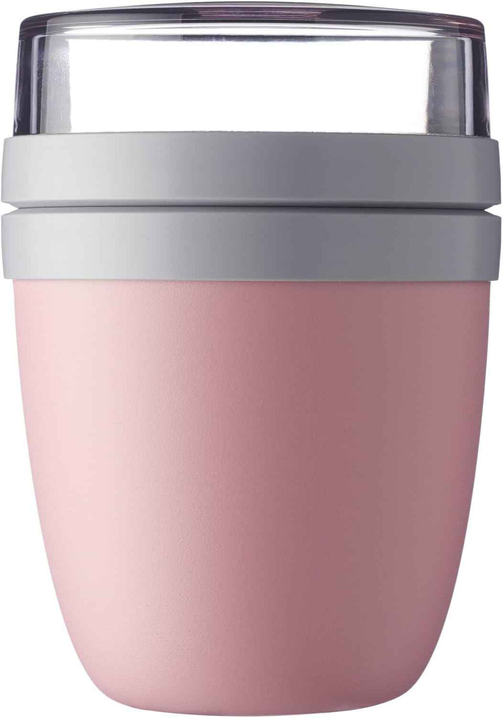 Mepal Overnight Oats jar - Practical Yoghurt Cup & Muesli Cup - Separate Compartments for Yoghurt & Muesli - Suitable for Freezer, Microwave & Dishwasher - 500 ml + 200 ml - Nordic Blue - Yenka Supply