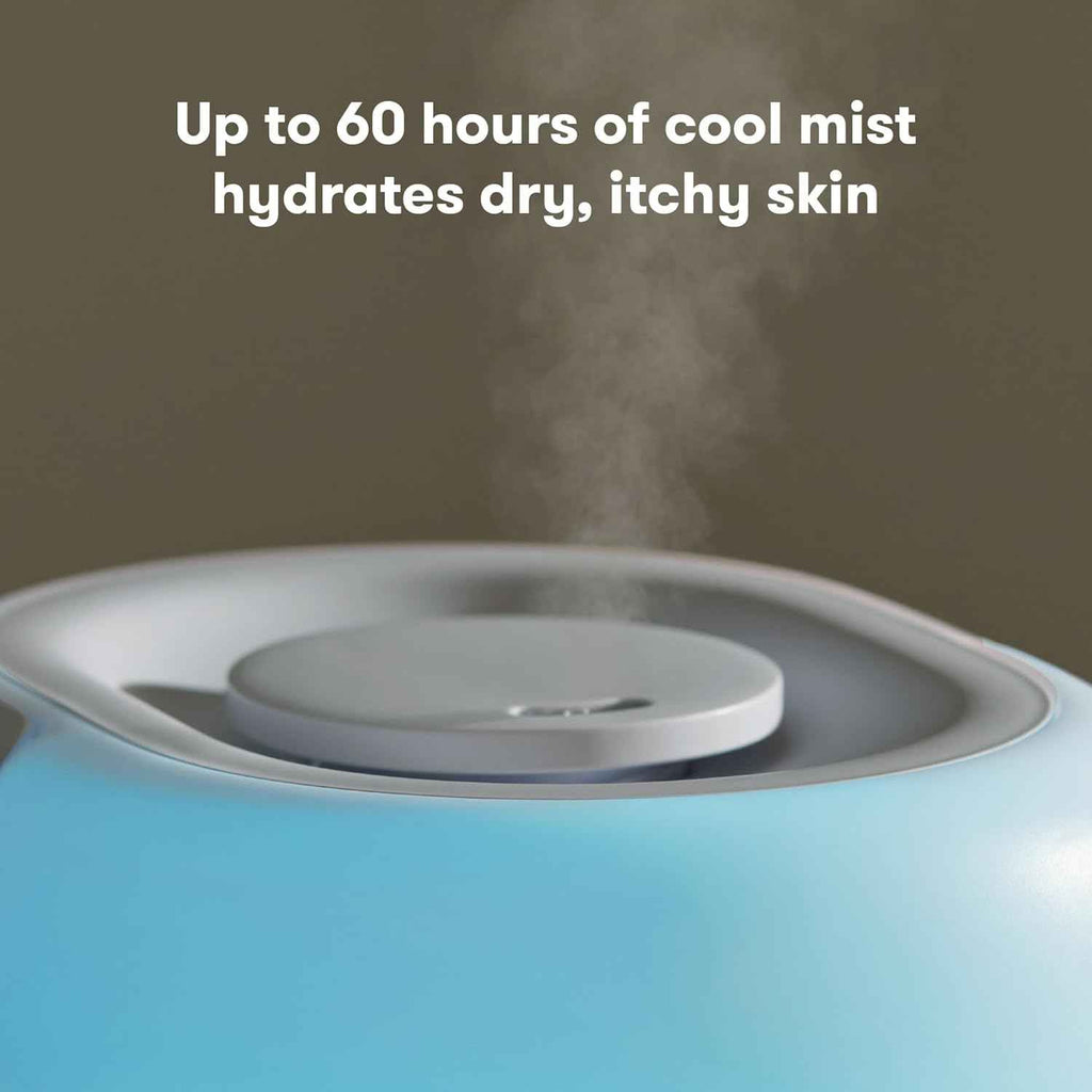 Frida Baby 3-in-1 Cool Mist Humidifier for Clogged Nose Relief, Top Fill Design for Babies, 60 Hour Runtime, Nightlight, Auto Shut-Off, Quiet Operation, Essential Oil Diffuser