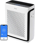 LEVOIT Air Purifier for Large Rooms Up to 1073Ft² with Air Quality Monitor, Smart WiFi, HEPA Sleep Mode, and Washable Pre-Filter, AHAM Verified, Ideal for Pets and Allergies, Vital 100S-P, White - Yenka Supply
