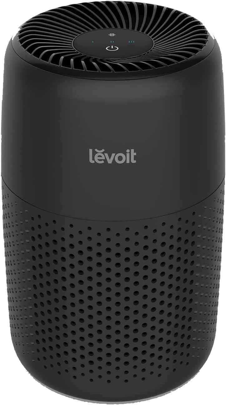 LEVOIT Air Purifier for Bedroom - Core Mini-P with 3-in-1 Filter and Aroma Pad, AHAM Verified, Removes Smoke, Allergens, Odors, Ideal for Home and Office Use - Yenka Supply
