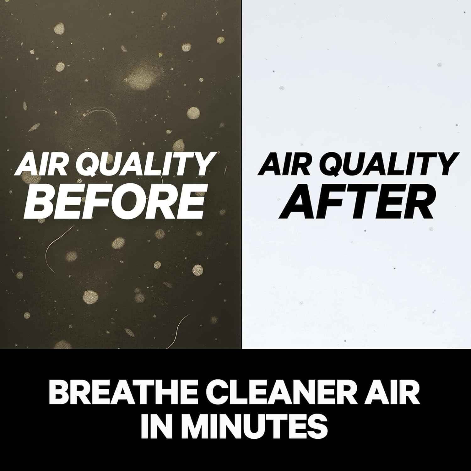 PuroAir Smart HEPA Air Cleaner Purifier 100i for Home, Pets & Offices - Portable Small Air Purifier for Rooms up to 550 Ft²