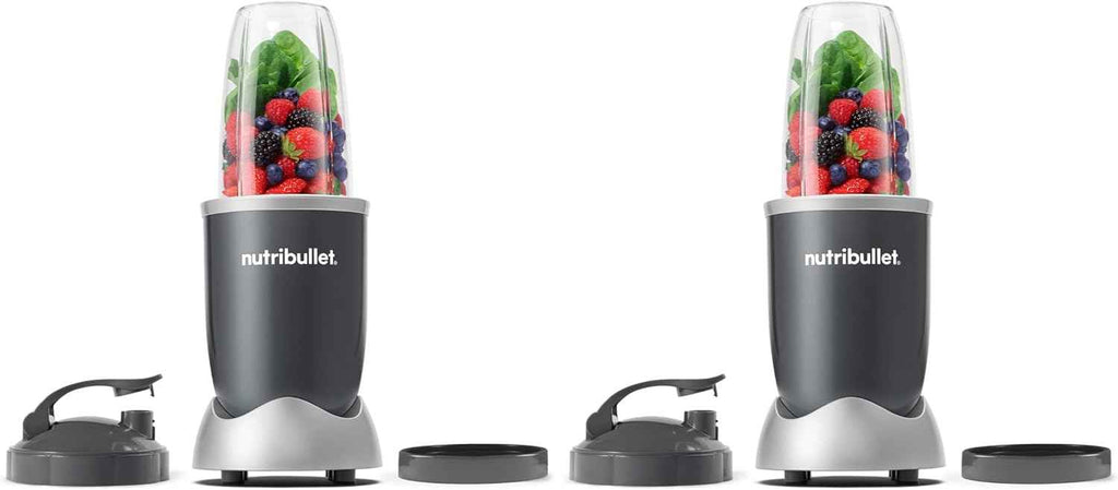nutribullet Personal Blender, Shakes, Smoothies, Food Prep, and Frozen Blending, 24 Ounces, 600 Watt, Gray, NBR-0601WM - Yenka Supply