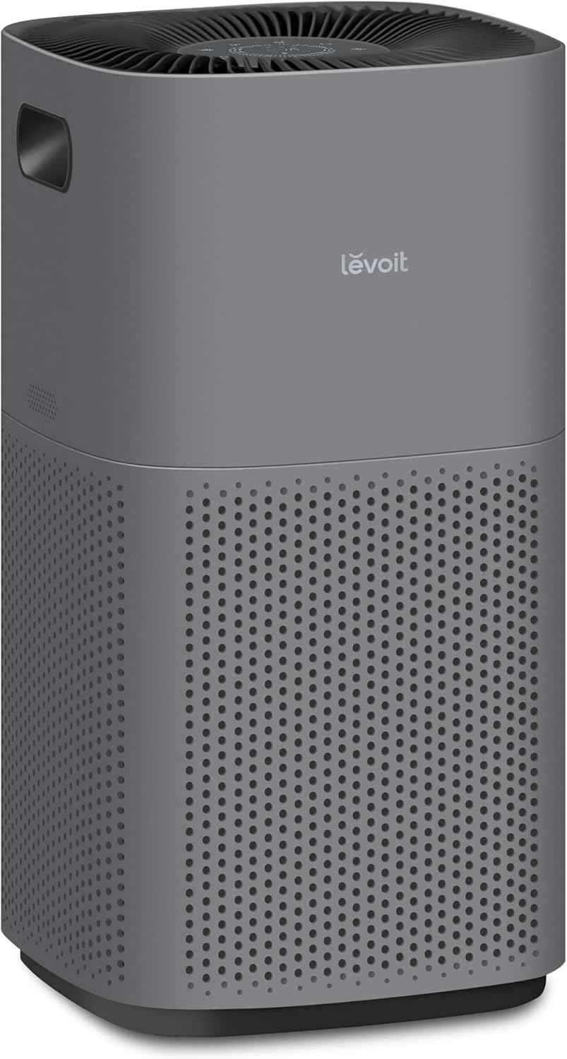 LEVOIT Air Purifier for Large Room up to 1733 Ft² with HEPA Sleep Mode, Smart WiFi, Auto Mode, and 3-in-1 Filter for Pet Allergy, Smoke, Dust - Core 400S-P, White