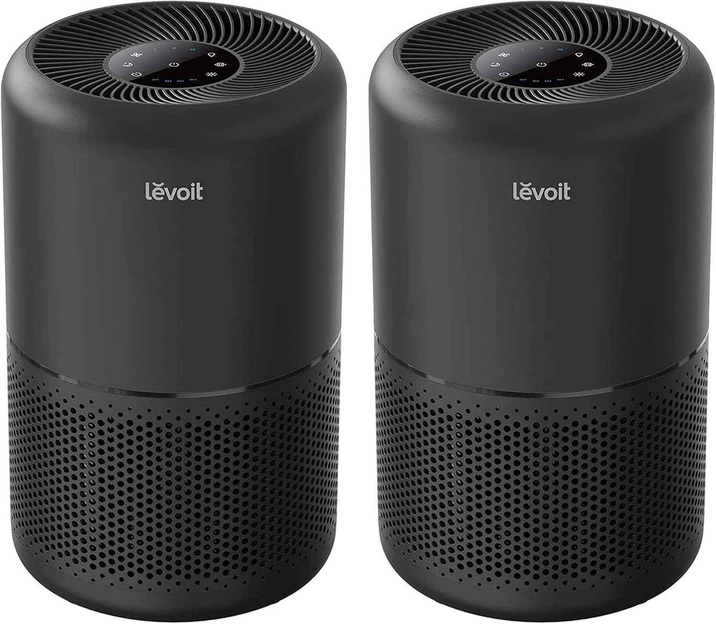 LEVOIT HEPA Air Purifier for Cat Allergies - Effective Home Allergens & Pet Hair Removal, Covers Up to 1073 ft², Core300-P with Sleep Mode and 3-in-1 Filter, White