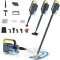 ScrubWiz Handheld Steam Cleaner - 10-in-1 Steam Mop with Detachable Cleaner, Quick Heat, 350ml Capacity, Perfect for Floors, Carpets, Tiles, and BBQ Grills - Yenka Supply