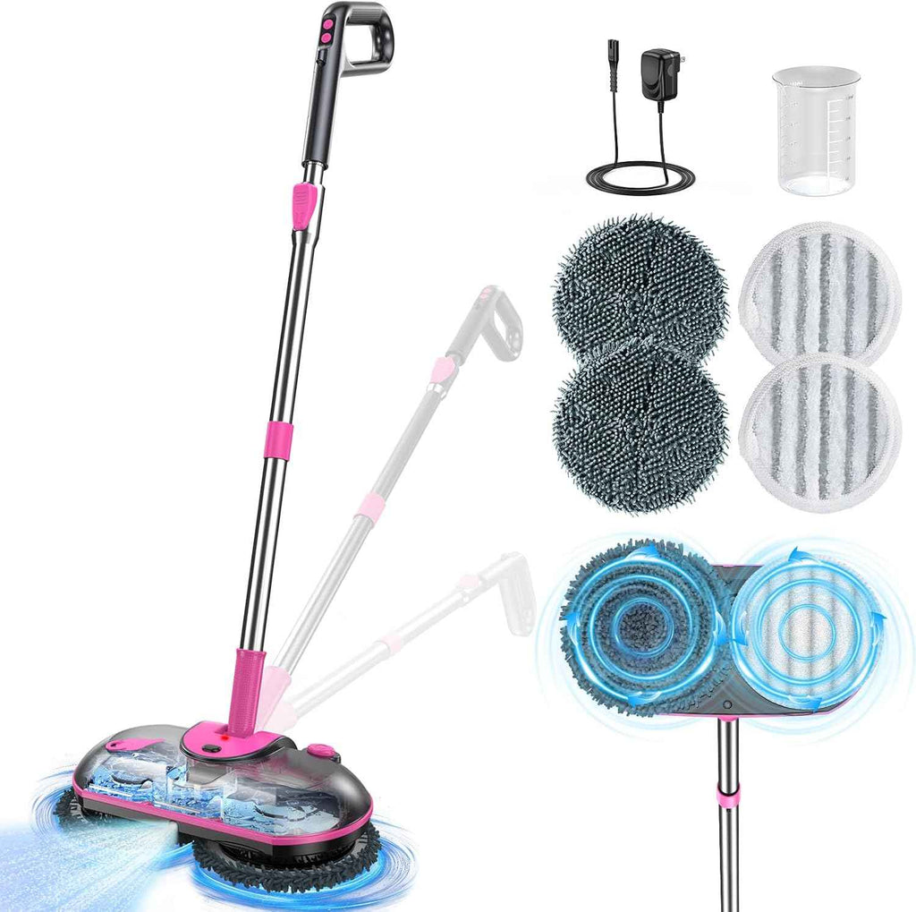 ScrubWiz Handheld Steam Cleaner - 10-in-1 Steam Mop with Detachable Cleaner, Quick Heat, 350ml Capacity, Perfect for Floors, Carpets, Tiles, and BBQ Grills - Yenka Supply