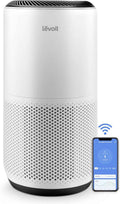LEVOIT Air Purifier for Large Room up to 1733 Ft² with HEPA Sleep Mode, Smart WiFi, Auto Mode, and 3-in-1 Filter for Pet Allergy, Smoke, Dust - Core 400S-P, White