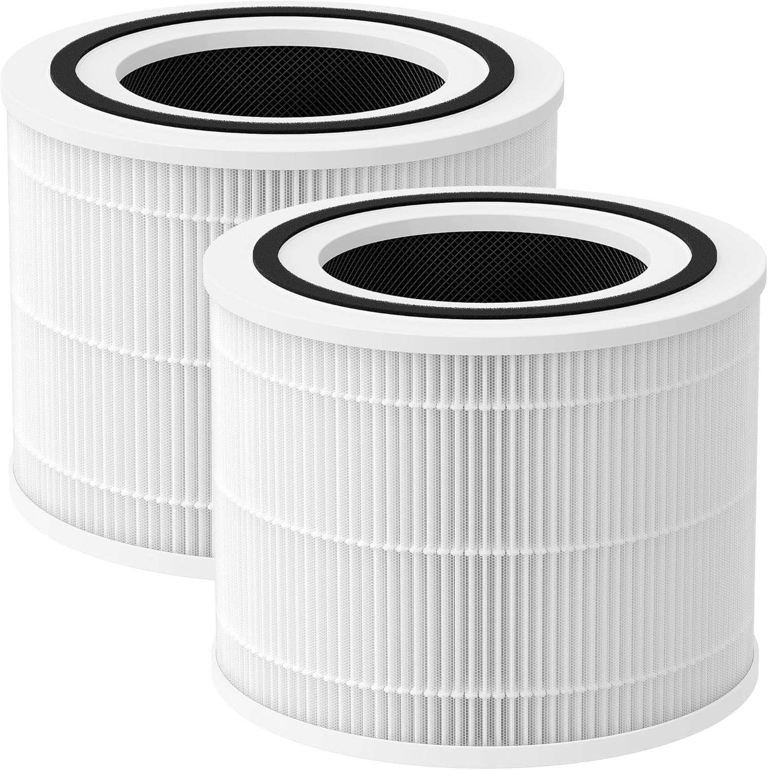 4 Packs 240 HEPA Replacement Filter Compatible with Puroair 240 Air Cleaner Purifier, 3 Stages Filtration of 240 HEPA Filter and Activated Carbon Filter Yenka Supply