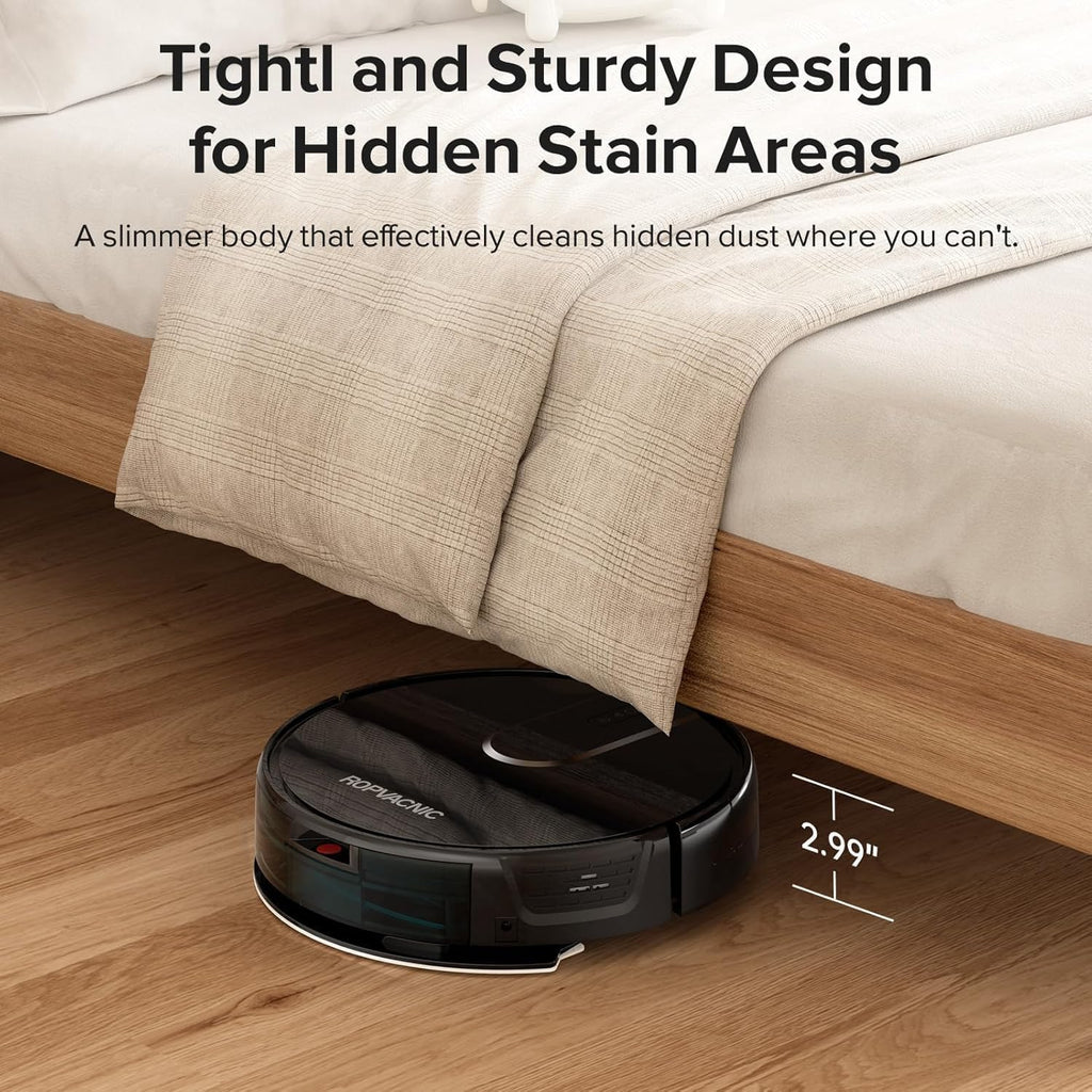 Robot Vacuum Cleaner with 5200Pa Suction and Mop Combo - Self-Charging with Advanced Obstacle Avoidance and Personalized Cleaning Adjustments - Yenka Supply
