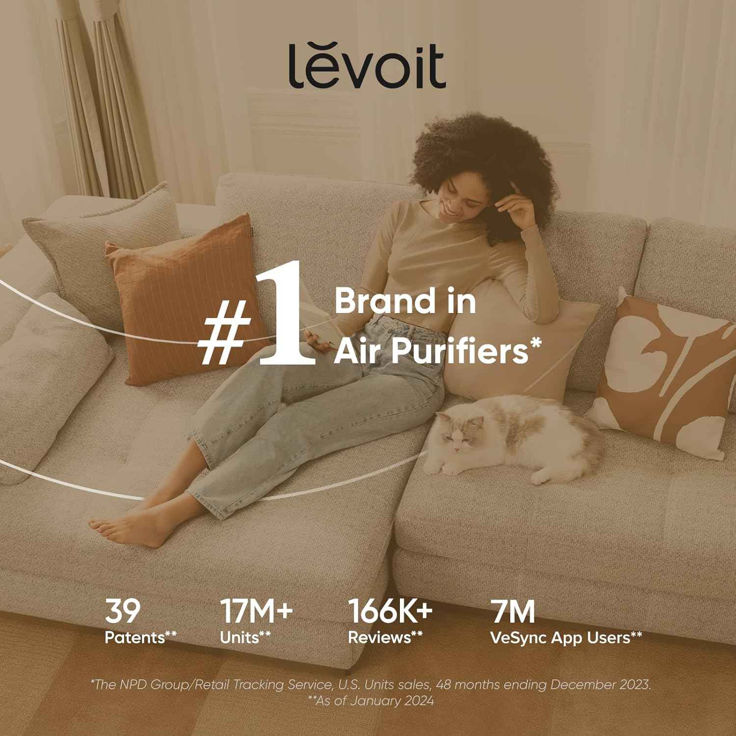 LEVOIT Air Purifier for Bedroom - Core Mini-P with 3-in-1 Filter and Aroma Pad, AHAM Verified, Removes Smoke, Allergens, Odors, Ideal for Home and Office Use - Yenka Supply