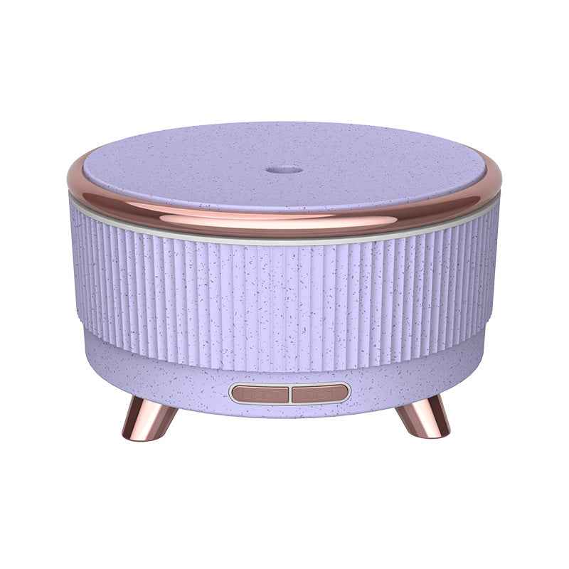 Ultrasonic Aroma Diffuser Wood Grain Home Mini 500ml Humidifier Desktop Large Capacity Essential Oil Diffuser